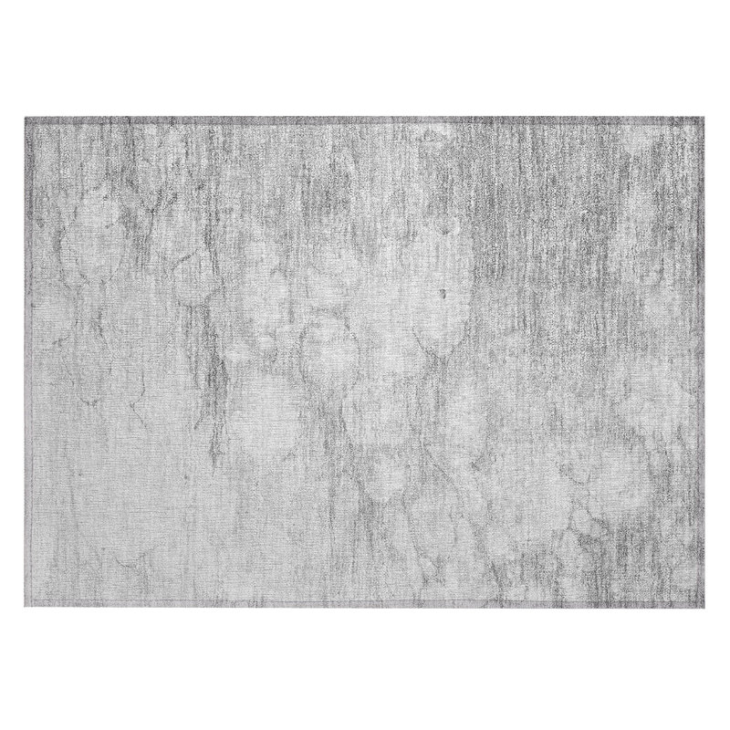 Remeka Washable Abstract Indoor / Outdoor Rug, Rectangle 1'8" x 2'6"