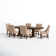 Carine - Person Extendable Double Pedestal Dining Set