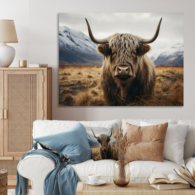 " Brown Yaks In Montain III "