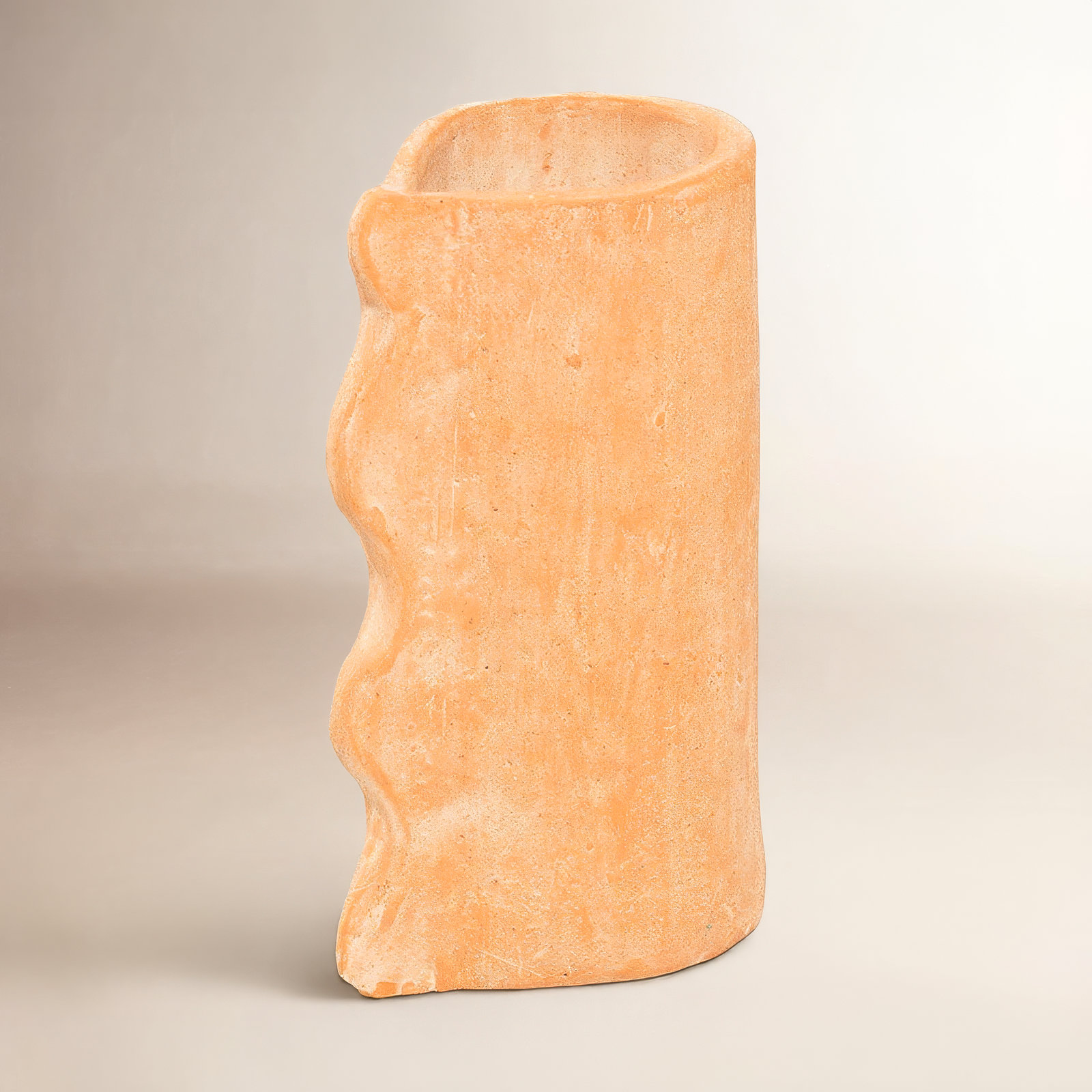 Siesta Clay Table Vase, overall height- 10''