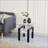 2-Piece Clear Tempered Glass Small Table