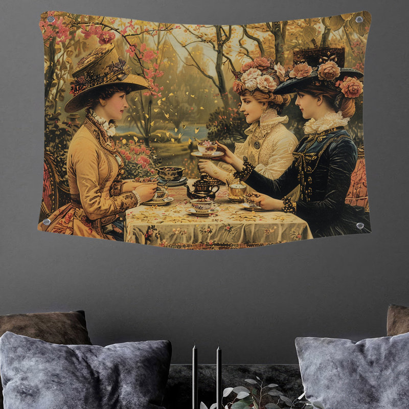 Tapisserie en microfibre, H 88 po x l 104 po