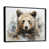 Black Floater Framed