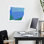Cobalt avion I, art mural contemporain abstrait