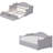 Storage Daybed with Extended Pop Up Trundle,Drawers-1629446138