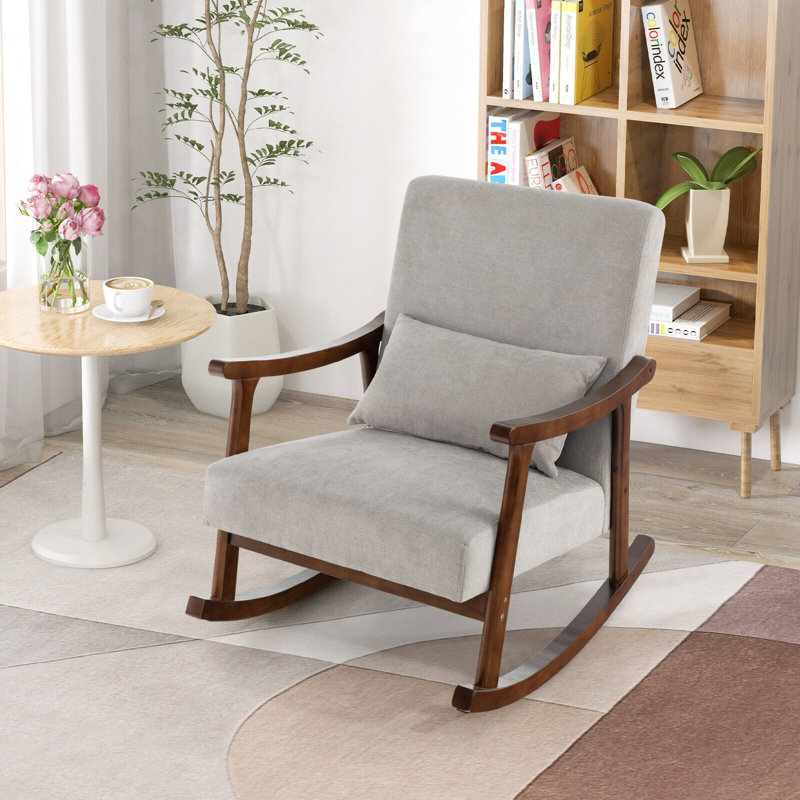 Solid Wood Rocking Chair