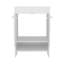 Bathroom Vanity With Sink, 2 Doors, 2 Shelves, White-334889633