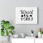 Blessed Is She - Wrapped Canvas Print-1497139633