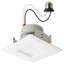 4" Square Selectable Color Temperature Dimmable LED Retrofit Recessed Lighting Kit