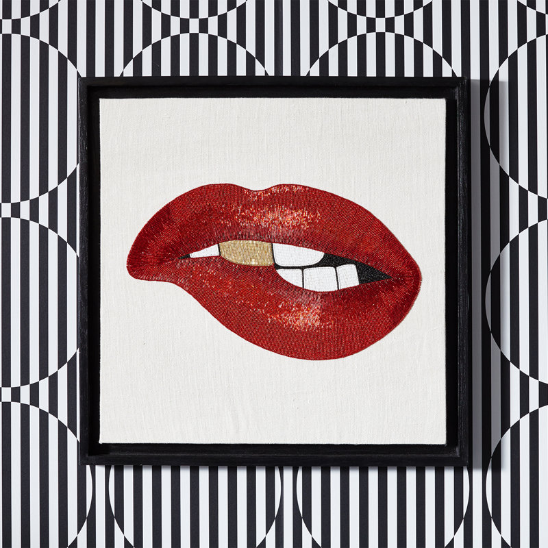 Bitten Beaded Wall Art