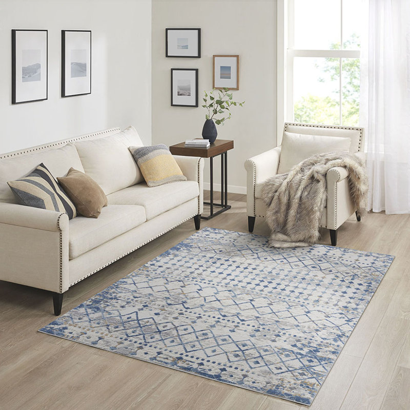 Rectangle Deairra Area Rug, Rectangle 6'6" x 9'
