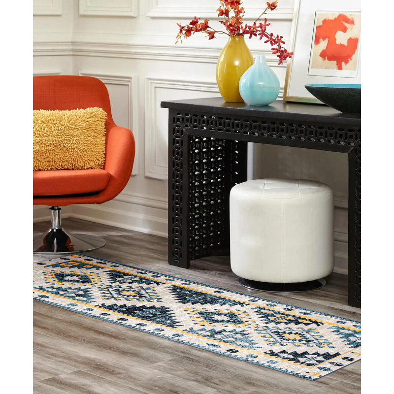 Areeg Performance Indoor Rug, Runner 2'6" x 8'