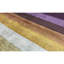 Tapis rayé rouge / jaune / mauve-43032672