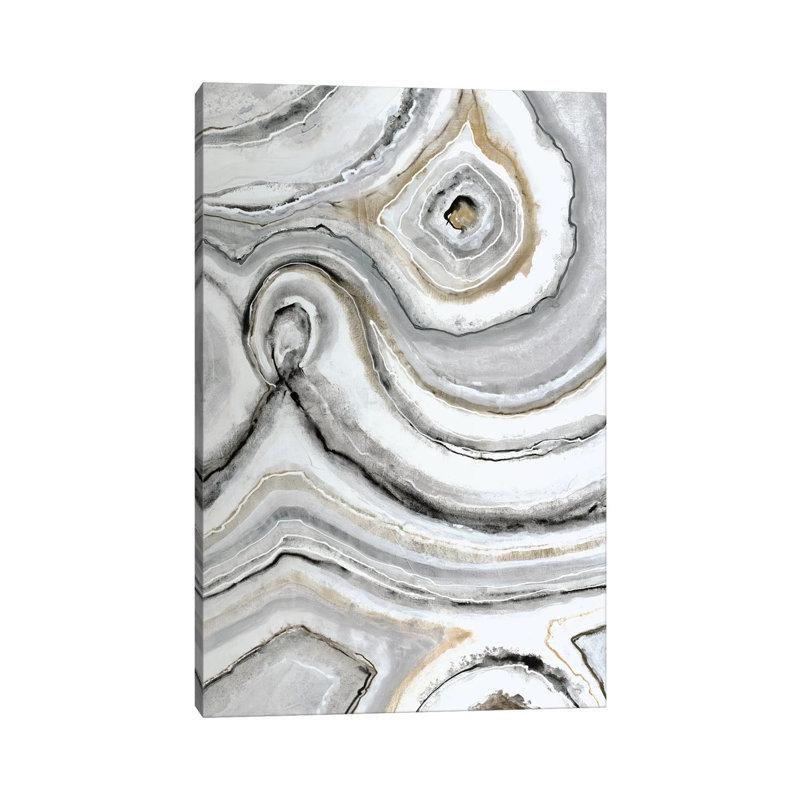 Shades Of Grey I by Liz Jardine - Wrapped Canvas Print, 152.5 cm H x 101.5 cm W