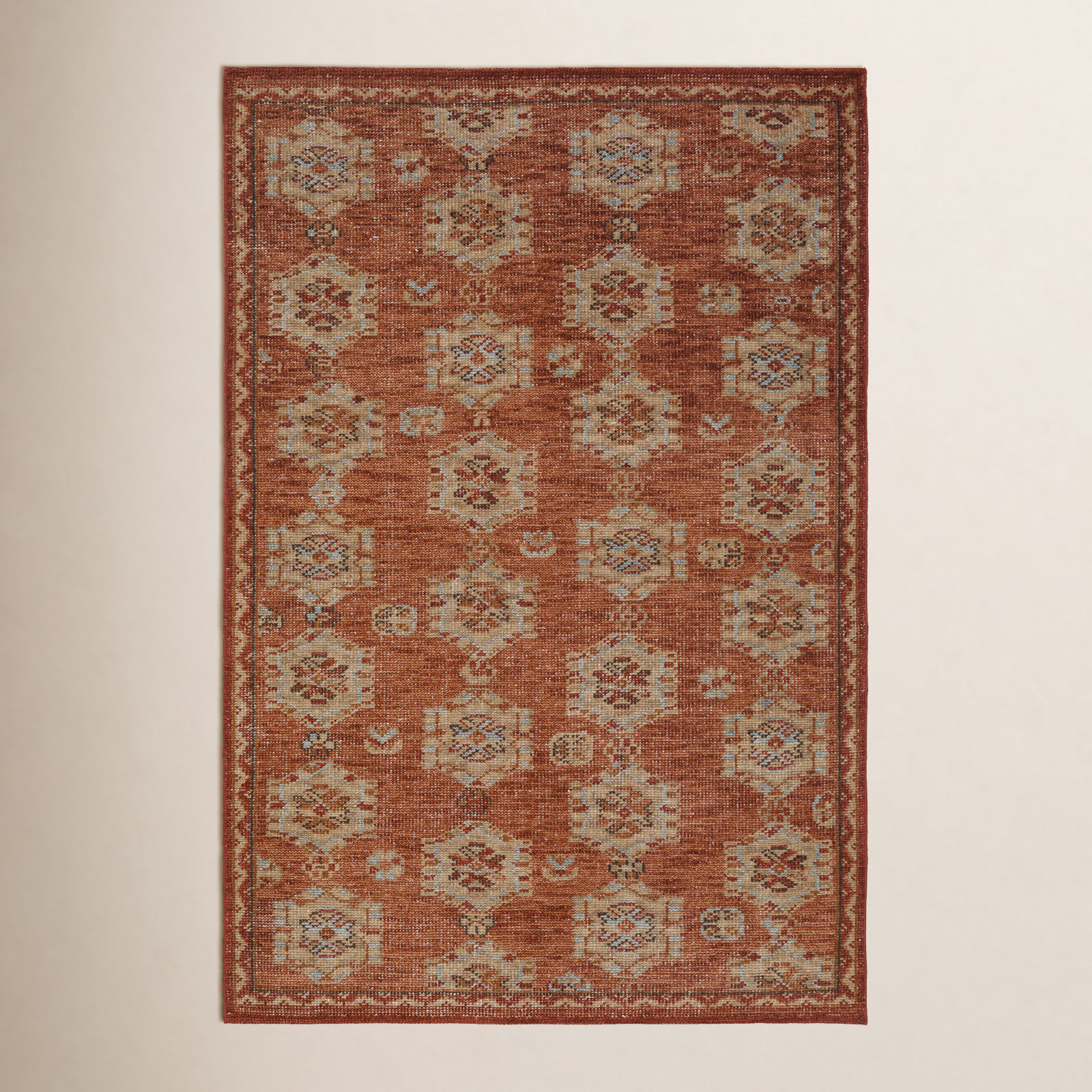 Maeve Hand-Knotted Oriental Wool Rug, Rectangle 3' x 5'
