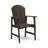 Outdoor Weather Resistant Acacia Wood Adirondack Dining Chairs (Set Of 2)-1881331281