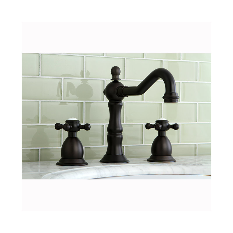 Robinet de salle de bain espacé Kingston, Bronze huilé