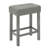 59" W Bar Table Set With Power Outlet, 3 Cushioned Stools-1285243957