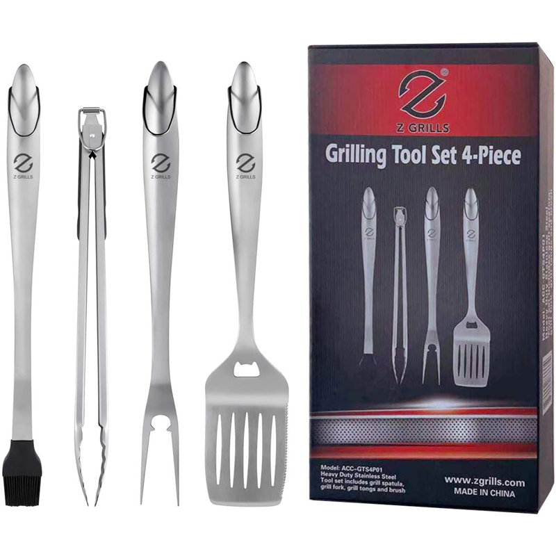 Stainless Steel Non-Stick Grilling Tool Set