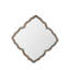Adriana Diamond Wood Wall Mirror