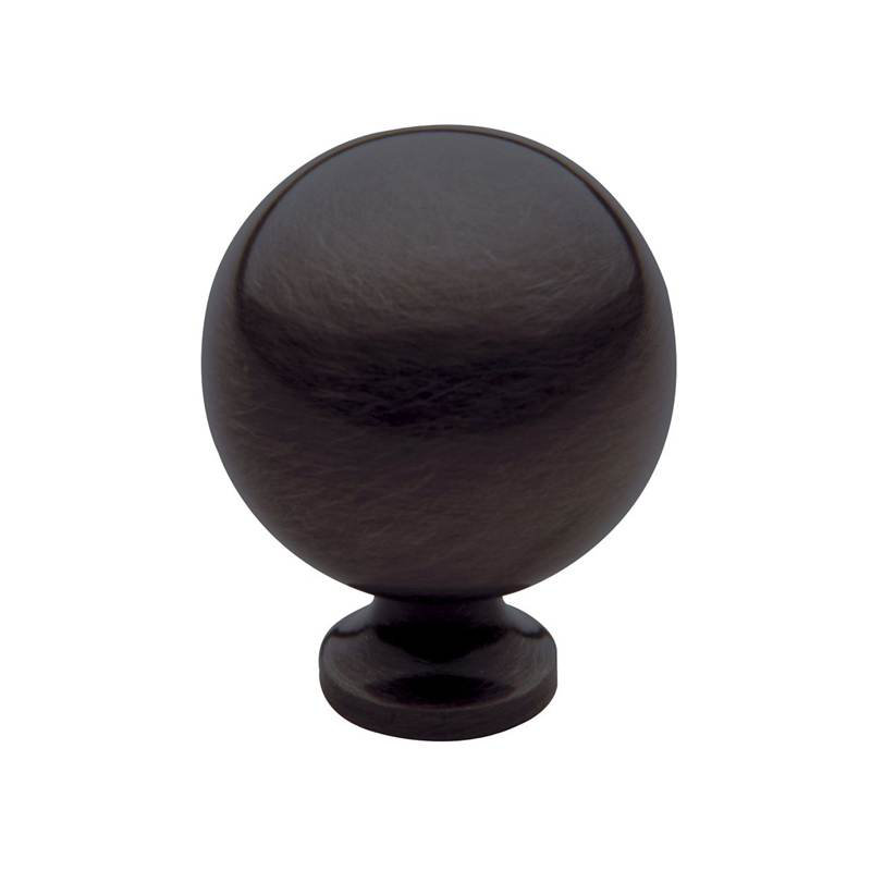 1 1/4" Diameter Round Knob, Venetian Bronze