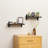2 Piece Solid Wood Floating Shelf