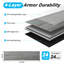 Ensemble de 24 carreaux de sol en vinyle 6 pi x 24 po Click-Lock Luxury-129883928