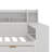Vrishin Wooden Full Size Multi-functional Bed with Two Storage Drawers and Study Desk-893199335