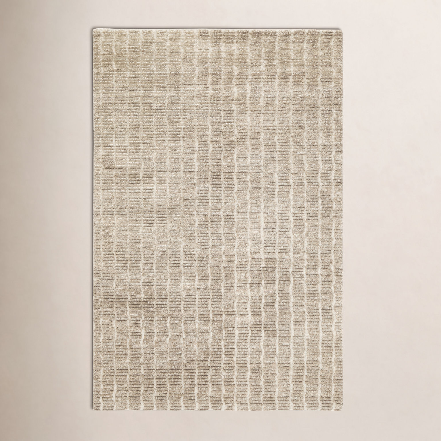Debra Hand-Tufted Striped Wool Rug, Rectangle 6' x 9'