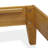Full Platform Bed Frame with 4 Solid Wood Legs and 2 Extra Center Legs - Oak Finish-2112131545-2112131544