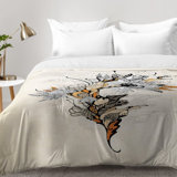 Iveta Abolina Modern & Contemporary Floral Comforter Set