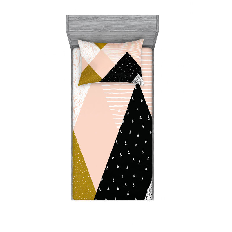 Microfiber Sheet Set, Twin XL Sheet Set with Fitted Sheet