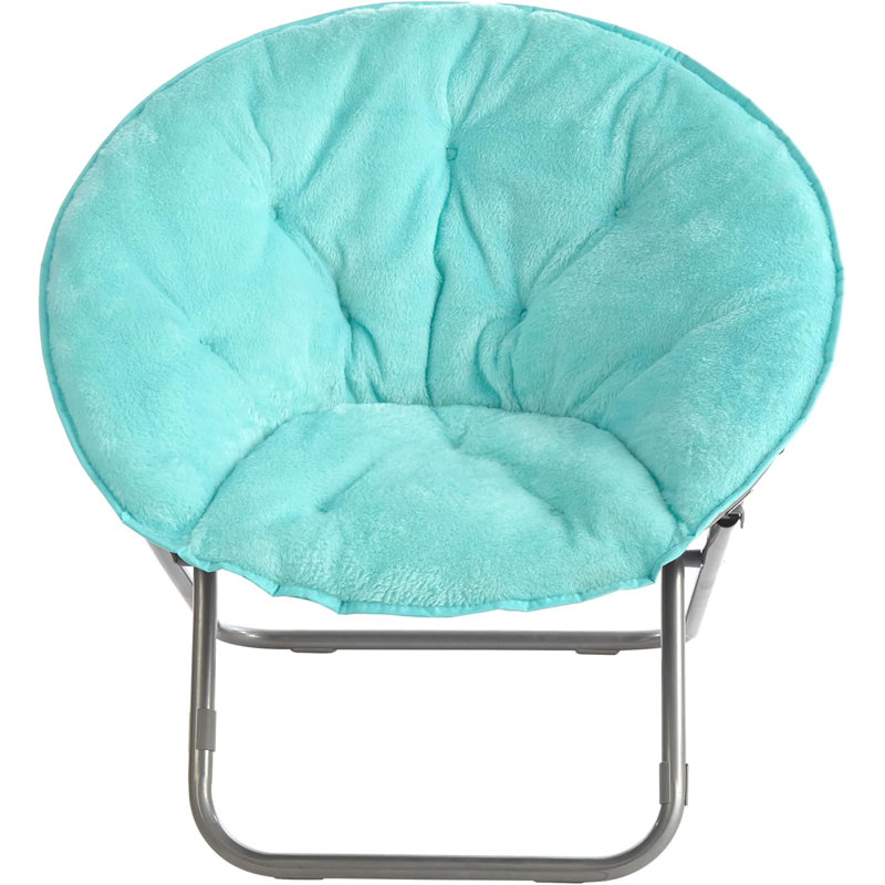 Fauteuil Papasan Giles, Argent, Turquoise
