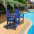 Vevey Patio Stools Adirondack Arm - Outdoor Bar Chairs HDPE