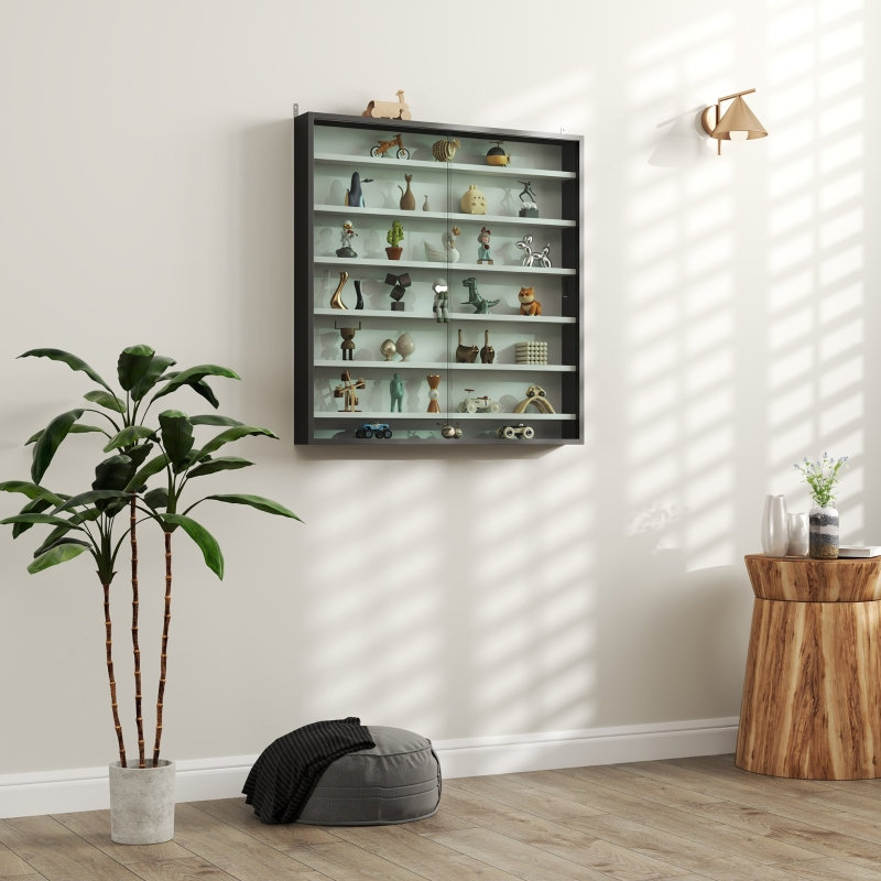 Display Cabinet, Black/White