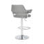 Comesana Swivel Upholstered Adjustable Height Counter Stool-375776996