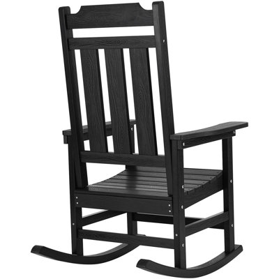 Chaise berçante d'extérieur à haut dossier 2 pièces 400 lb VEVOR