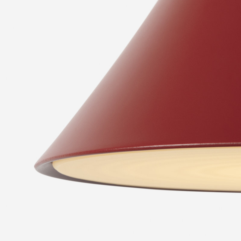 Gota Pendant Light, Canyon, Black, 14" H x 9.84" W x 9.84" D
