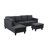 Halid Wide Sofa & Chaise with Ottoman-1571242489-1589847006