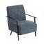 Fauteuil d'appoint rembourré avec structure en métal-1455207934-1463748457