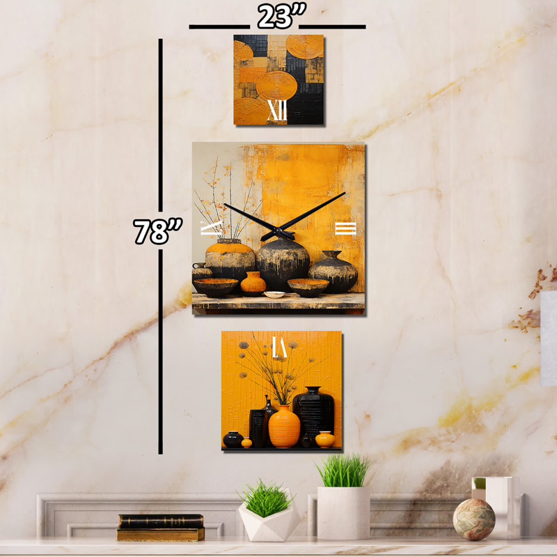 Joanneke Metal Wall Clock