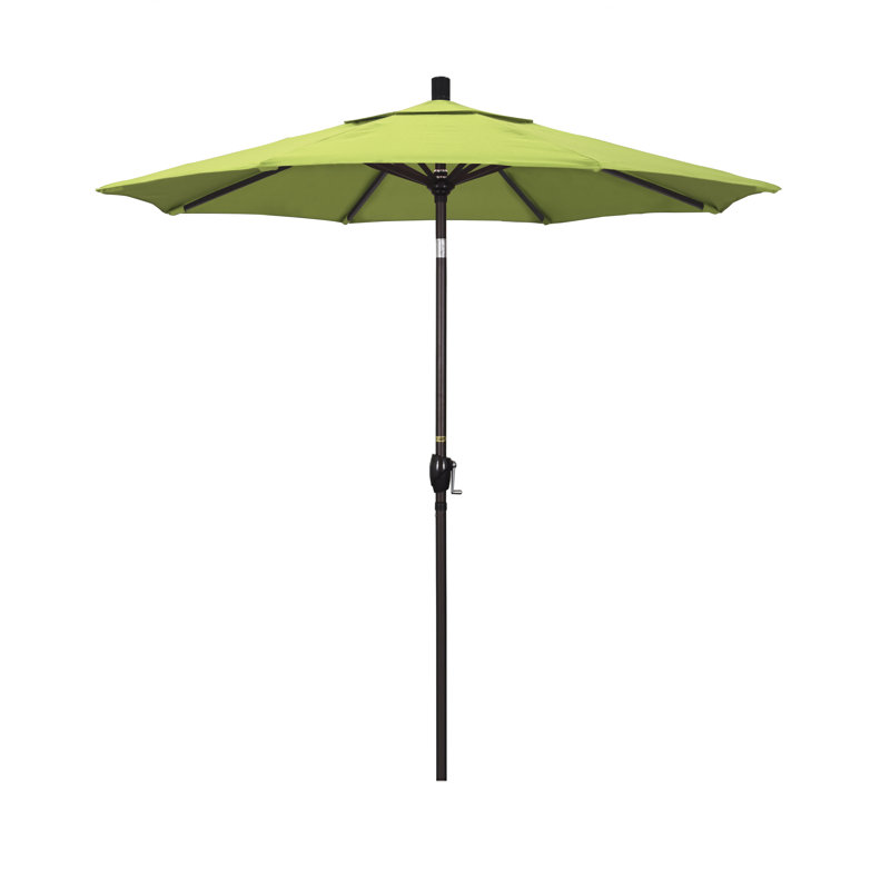 Parasol sunbrella de marché 7,5' Wallach, Toile Sunbrella® perroquet