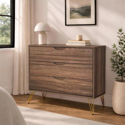 Commode en brun