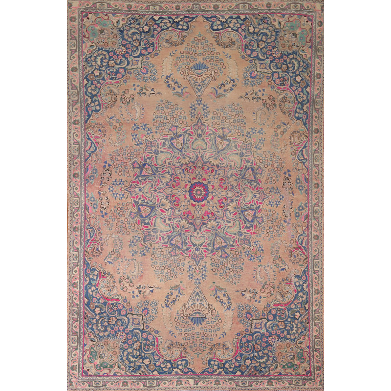 Tapis traditionnel en laine fait à la main 7 x 10