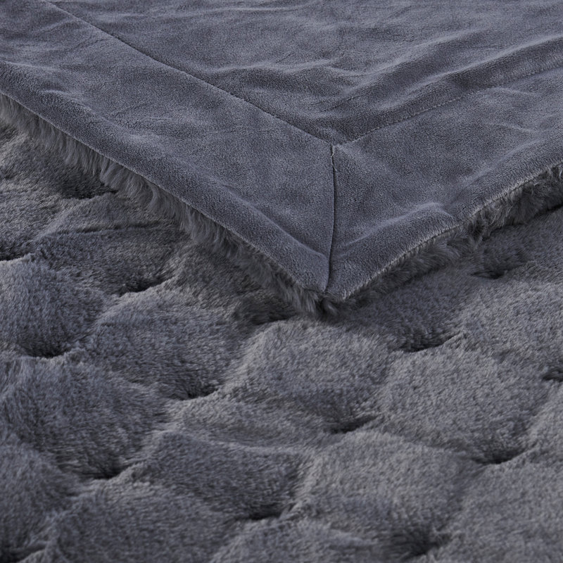Throw Blanket, Grey