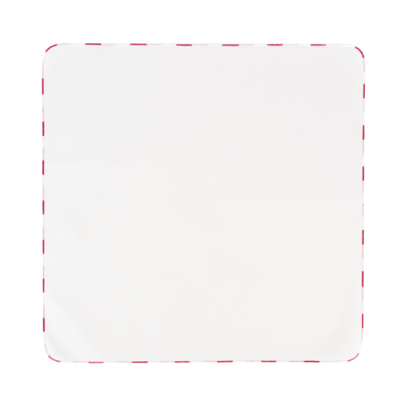 Kutnu Ikat Placemat, White/Red