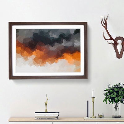 Mood of the Clouds - Picture Frame Graphic Art Print