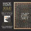 «Vintage Abstract Print CXCV», reproduction encadrée - bois massif-707739562-707739566