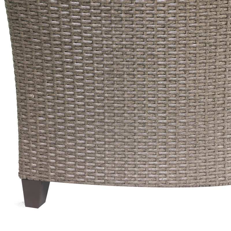 Riva Wicker Side Console Table
