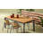 Hold Tight Rectangular Metal Outdoor Dining Table , 76'' in. W 30'' in. D-110989377